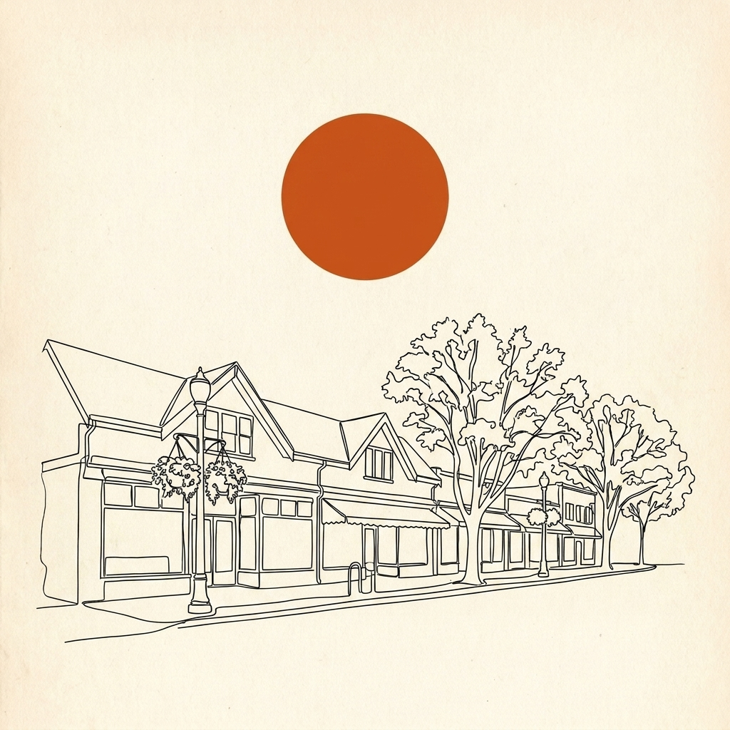 Illustration of East Van in Vancouver