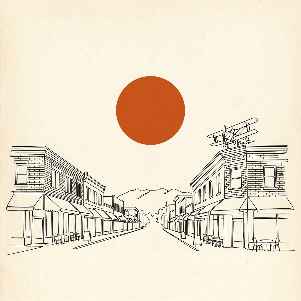 Illustration of Mount Pleasant in Vancouver